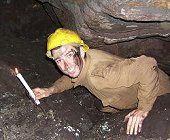 Caving by Candle Light Caving by Candle Light